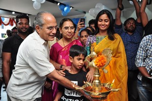 Sharwanand Launches Ashwam Vespa at Banjara Hills